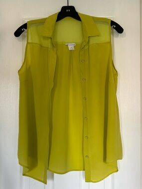 Club Monaco Women’s Silk Sleeveless Blouse